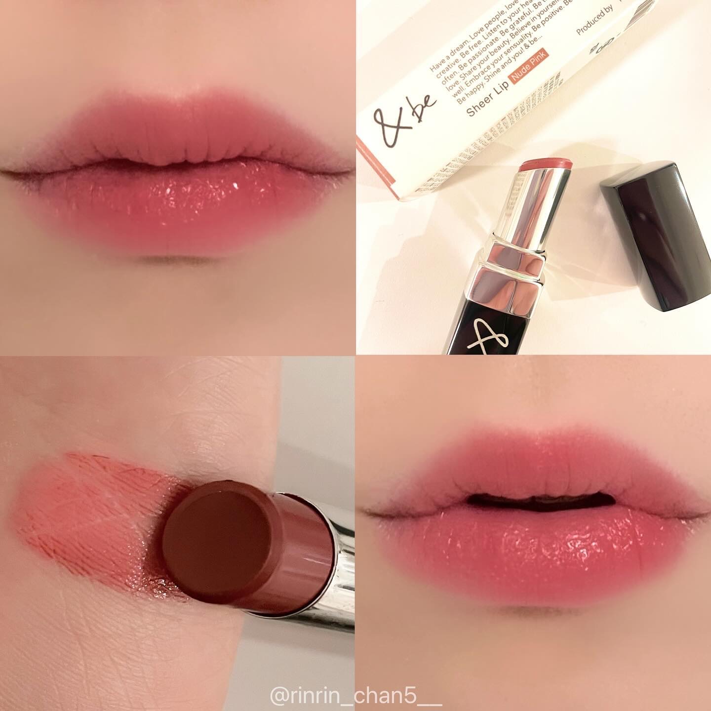 ＆be シアーリップ/＆be/口紅を使ったクチコミ（1枚目）
