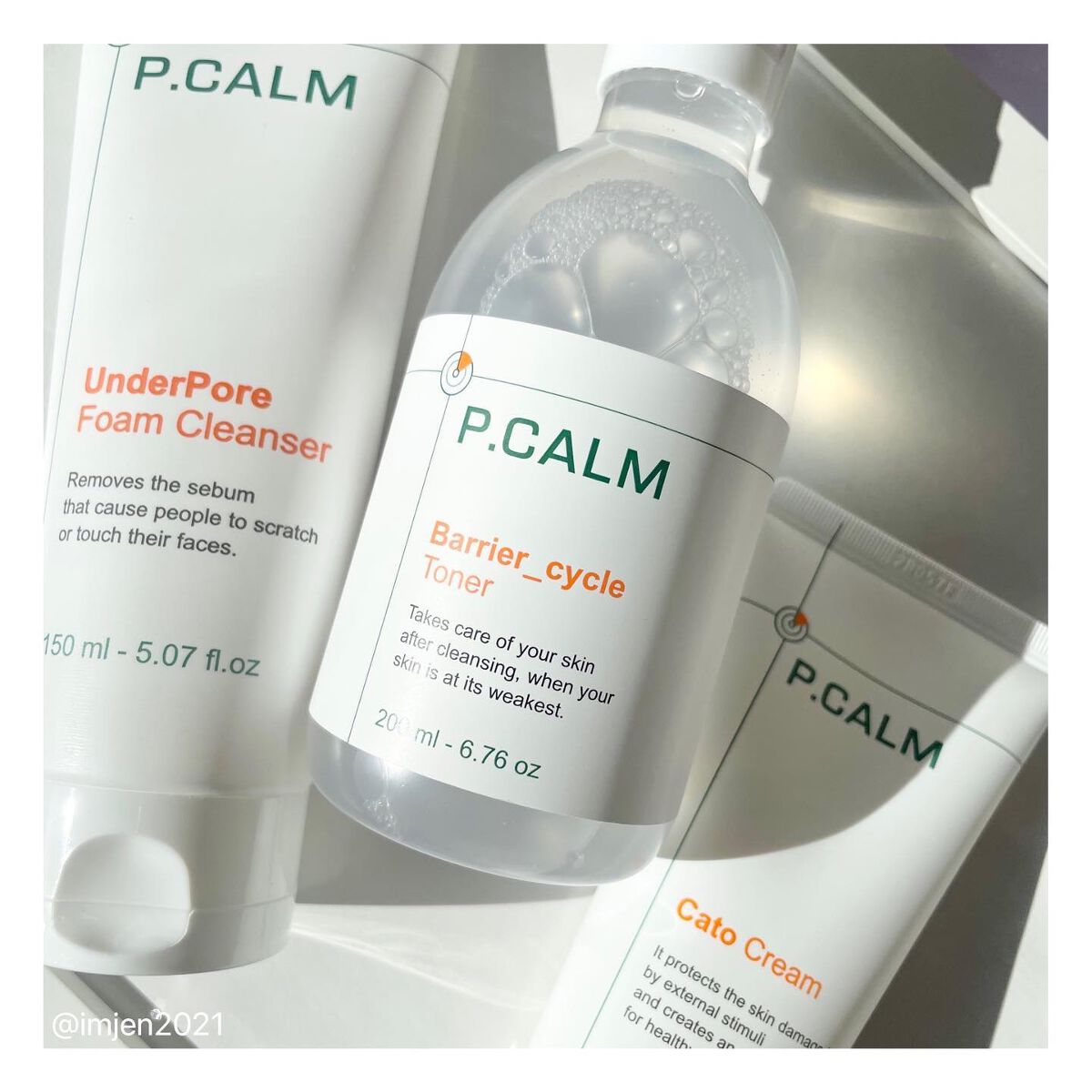 アンダーポアフォームクレンザー/P.CALM/洗顔フォームを使ったクチコミ(5枚目)