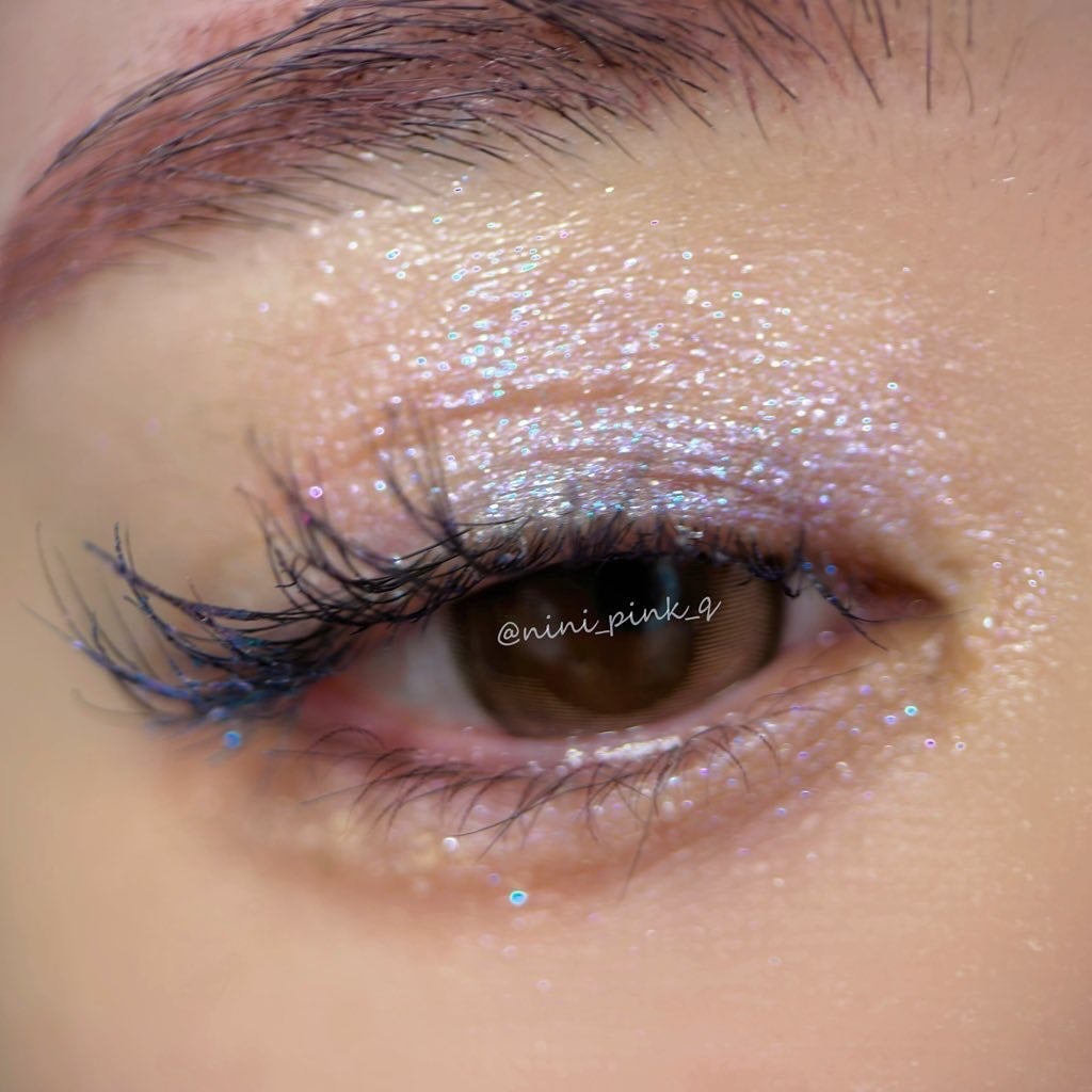 シャドーカスタマイズ (ブリリアントグリッター)/MAJOLICA MAJORCA/グリッターを使ったクチコミ(6枚目)