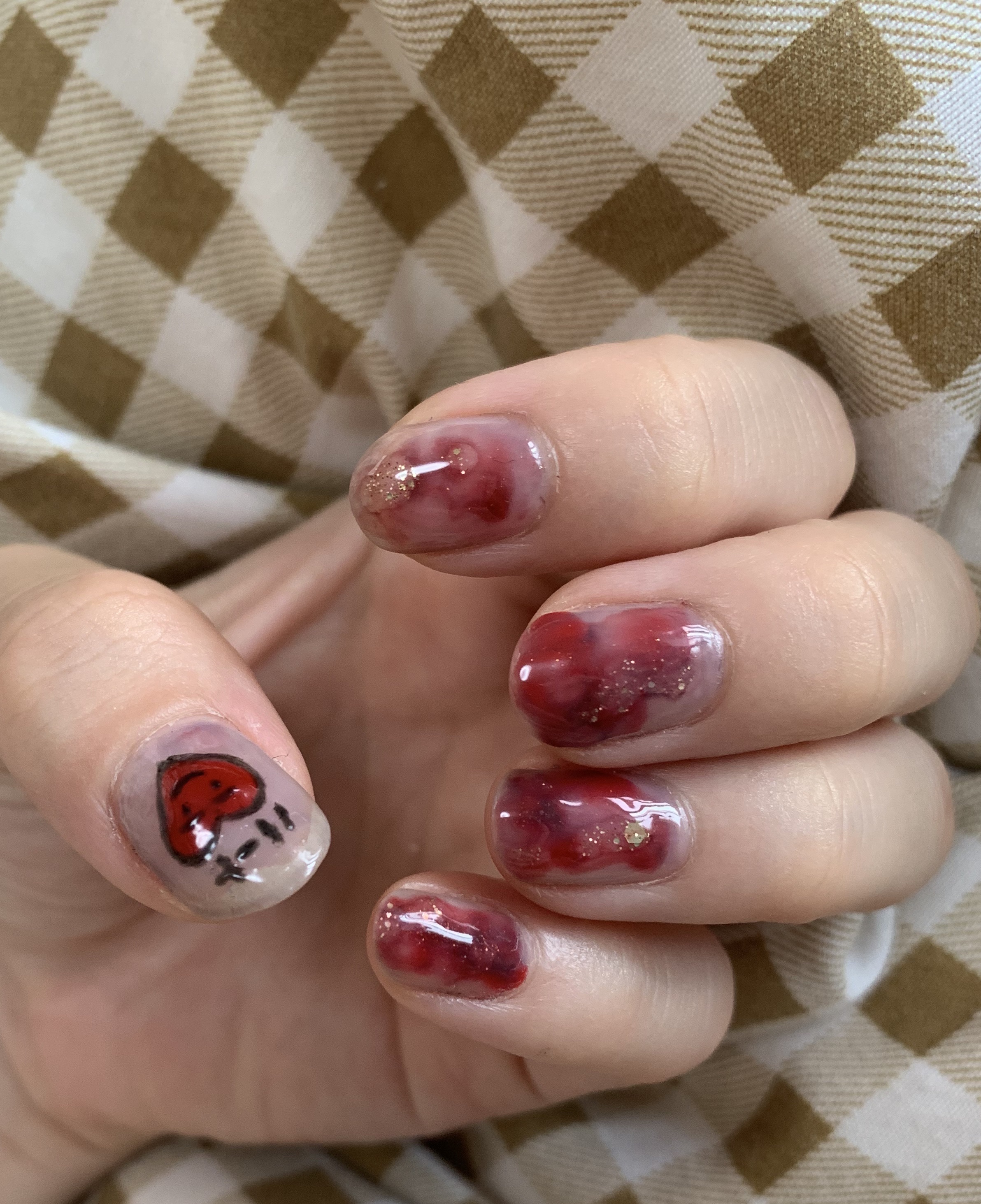 パル カラージェル/キャンドゥ/ジェルネイルを使ったクチコミ（1枚目）