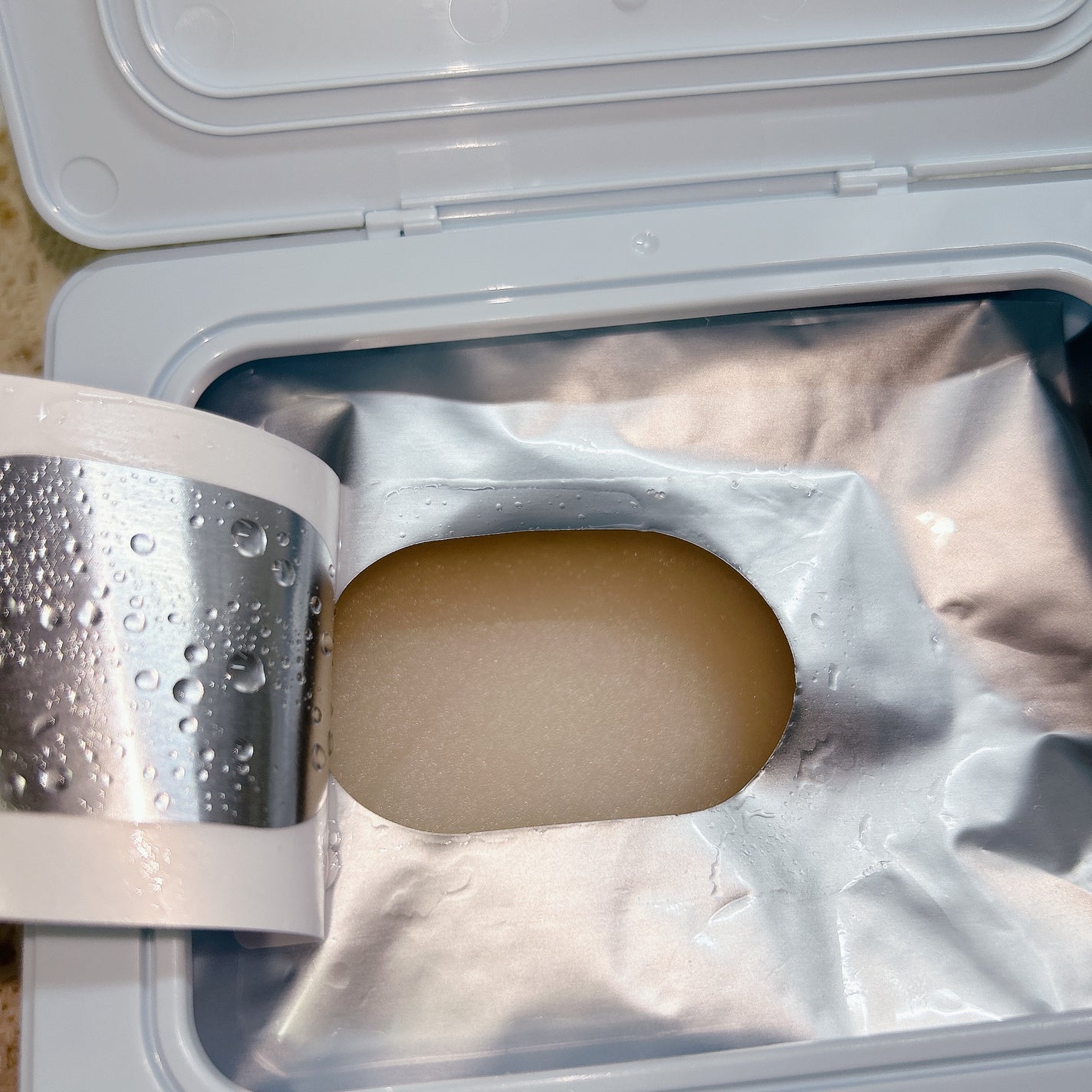 クリアターン ごめんね素肌 おめざめスイッチマスク/クリアターン/シートマスク・パックを使ったクチコミ(3枚目)