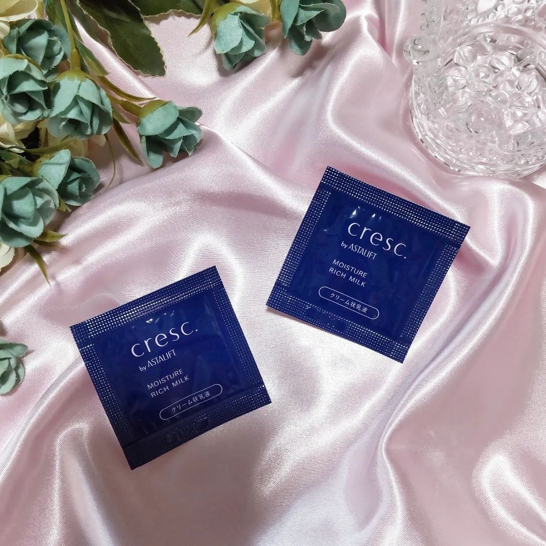 モイスチュア リッチミルク/cresc. by ASTALIFT/乳液を使ったクチコミ(1枚目)