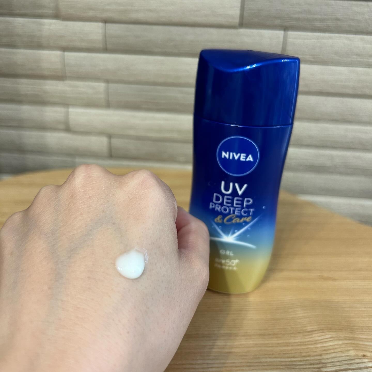 ニベアUV ディープ プロテクト＆ケア ジェル/ニベア/日焼け止めジェルを使ったクチコミ（3枚目）