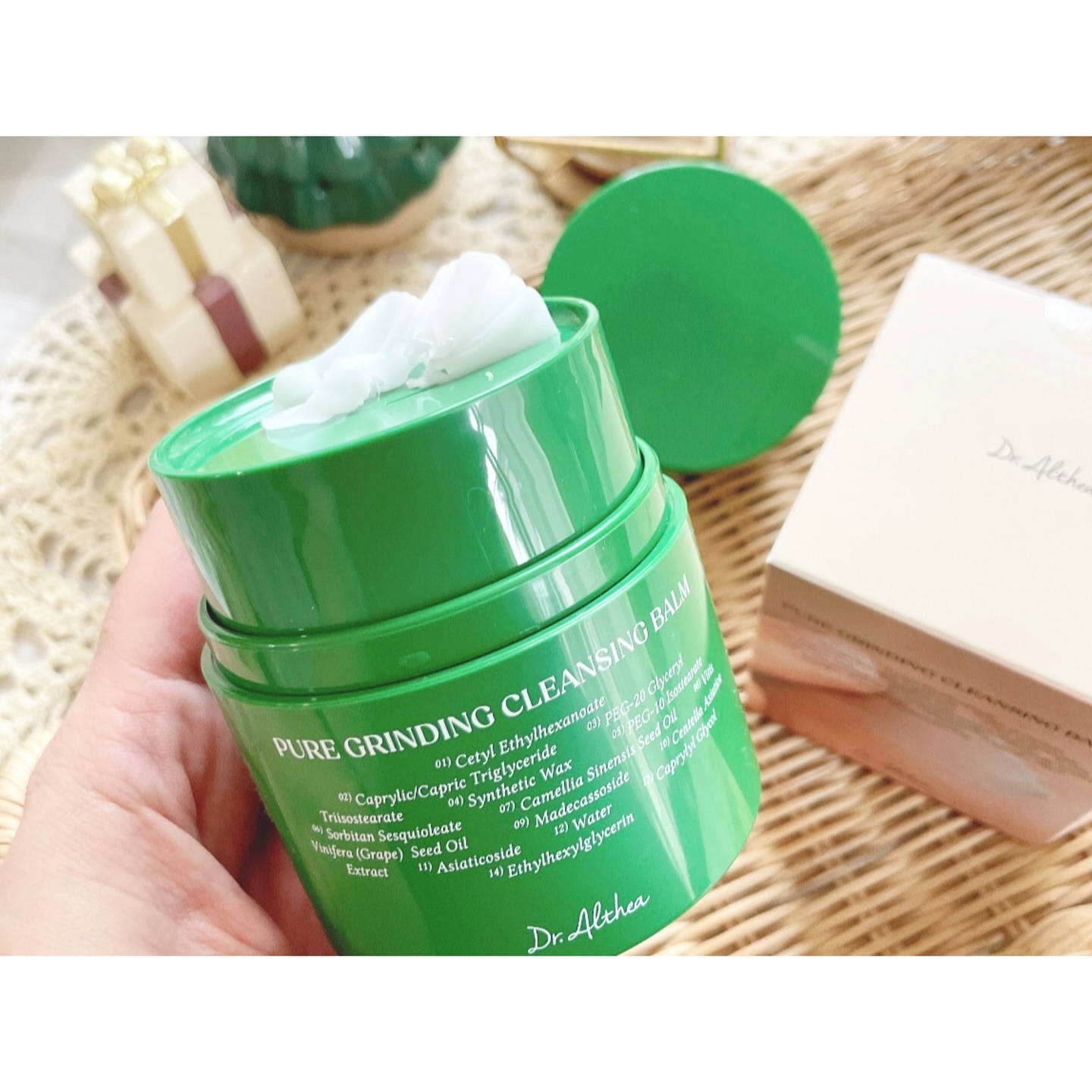 ピュアグラインディングクレンジングバーム/Dr.Althea/クレンジングバームを使ったクチコミ（2枚目）