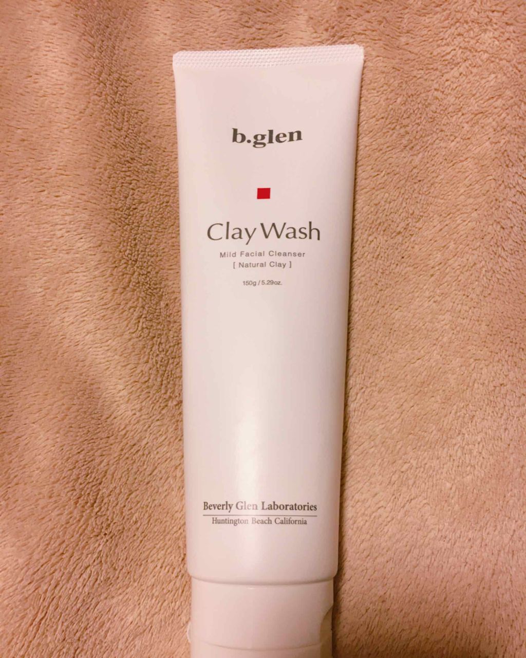 クレイウォッシュ/b.glen/洗顔フォームを使ったクチコミ(1枚目)