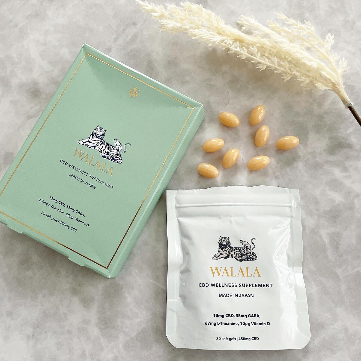 CBD ウェルネスサプリメント/WALALA/健康サプリメントを使ったクチコミ(1枚目)