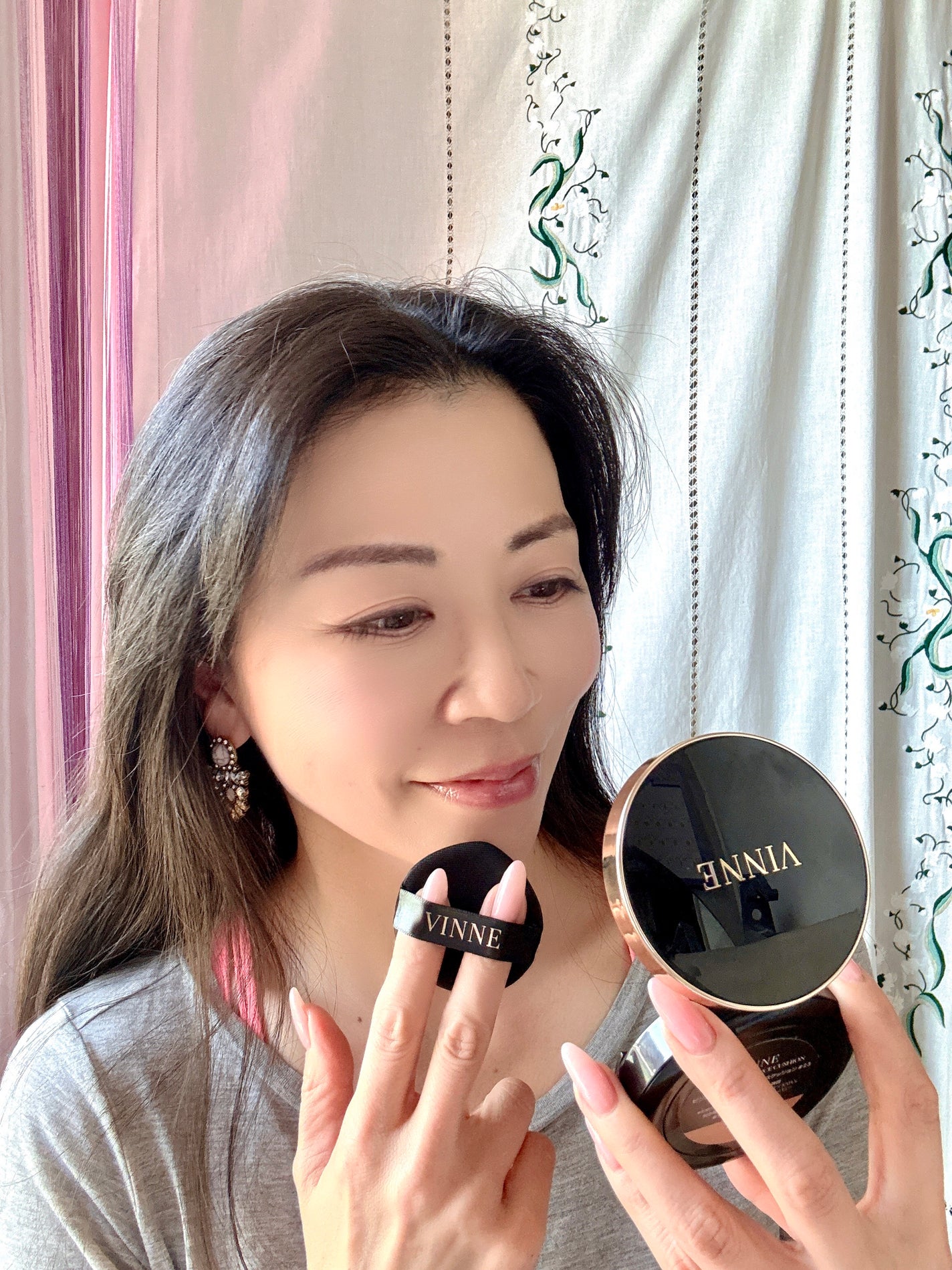エッセンス ラディアンス クッション/VINNE /クッションファンデーションを使ったクチコミ(4枚目)