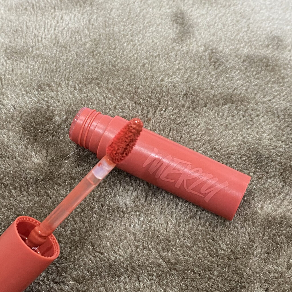 バイト ザ ビート メロウ ティント/MERZY/リップティントを使ったクチコミ（3枚目）