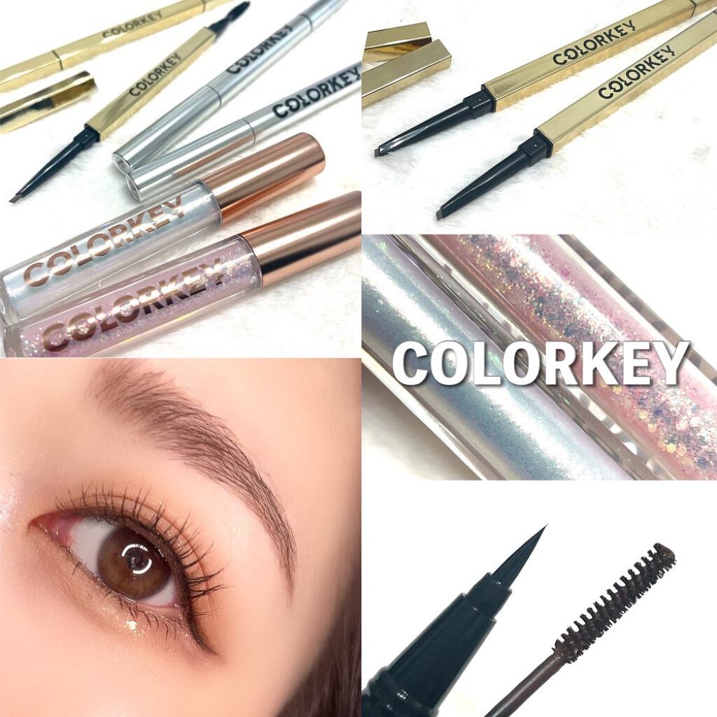 トライアングルアイブロウペンシル 02 アースブラウン/COLORKEY/アイブロウペンシルを使ったクチコミ（1枚目）