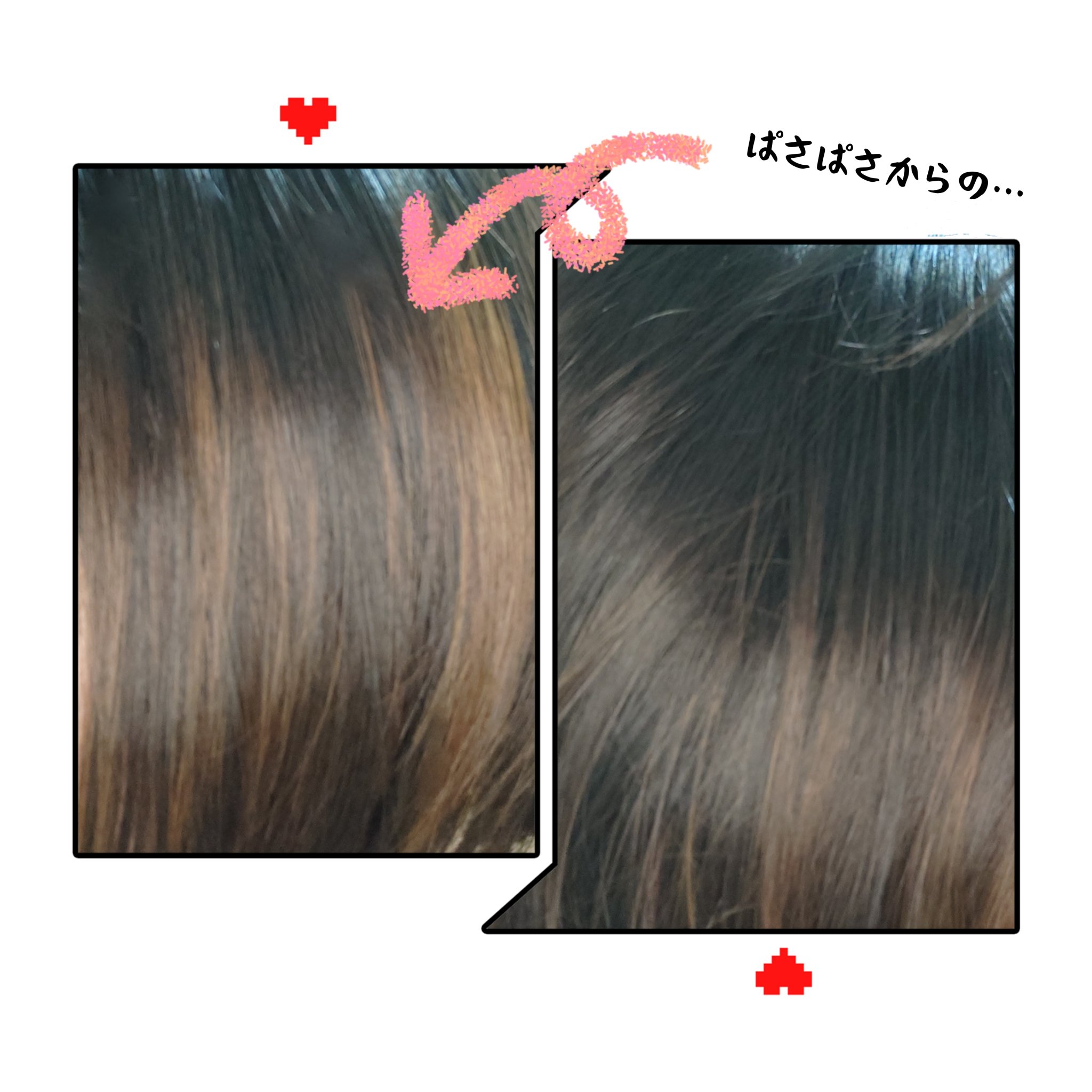 しっとりまとまるヘアクリーム /モモリ/ヘアミルクを使ったクチコミ（3枚目）