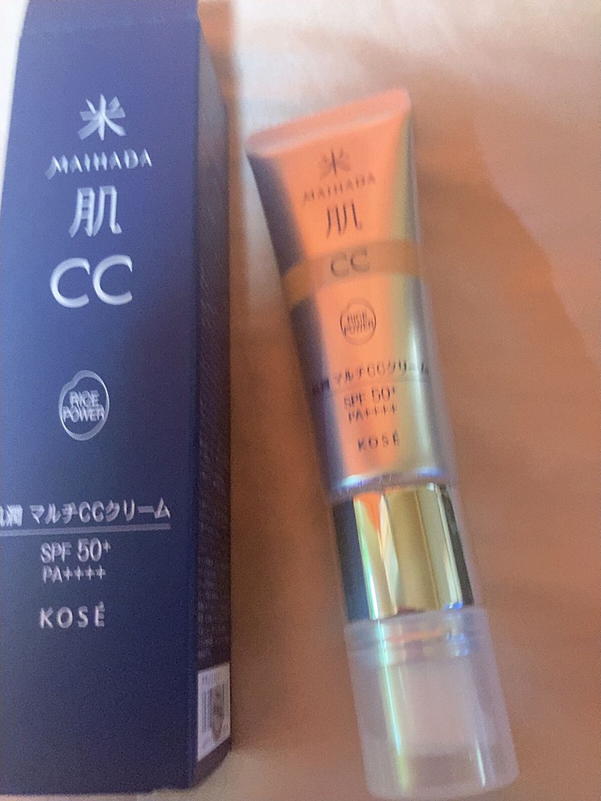 スーパーモイスチャージェルゴールド/スキンアクア/日焼け止めジェルを使ったクチコミ（1枚目）