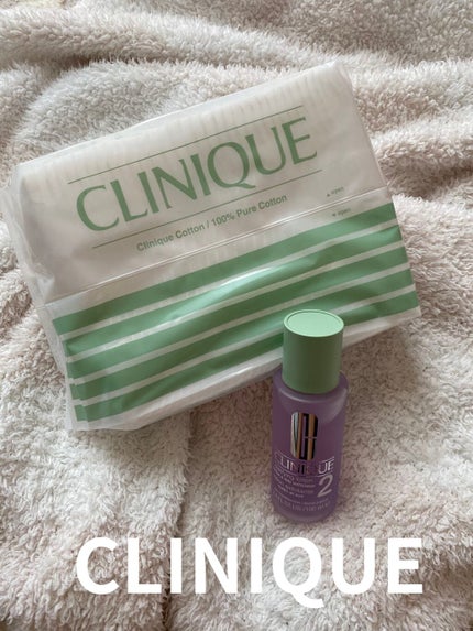 クラリファイング ローション 2/CLINIQUE/拭き取り化粧水を使ったクチコミ(1枚目)