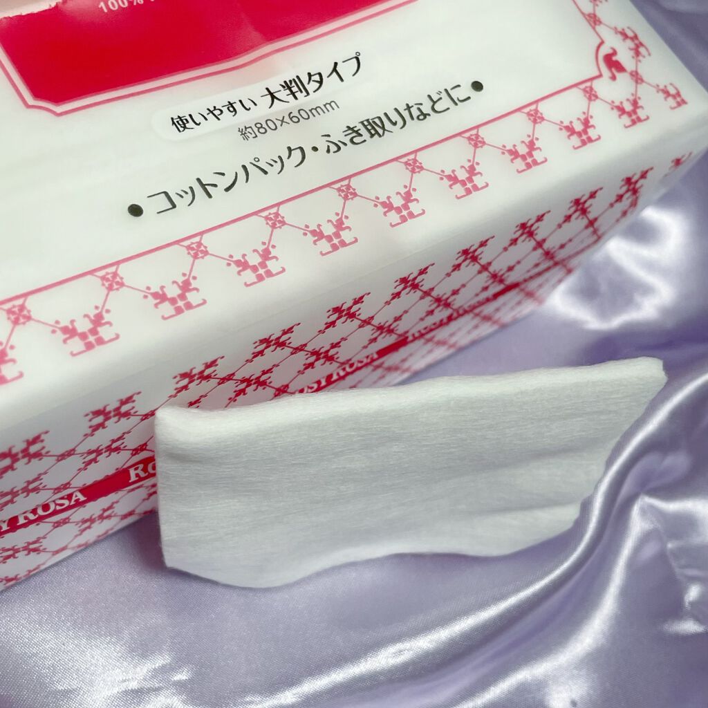 大きめコットン/ロージーローザ/コットンを使ったクチコミ（2枚目）