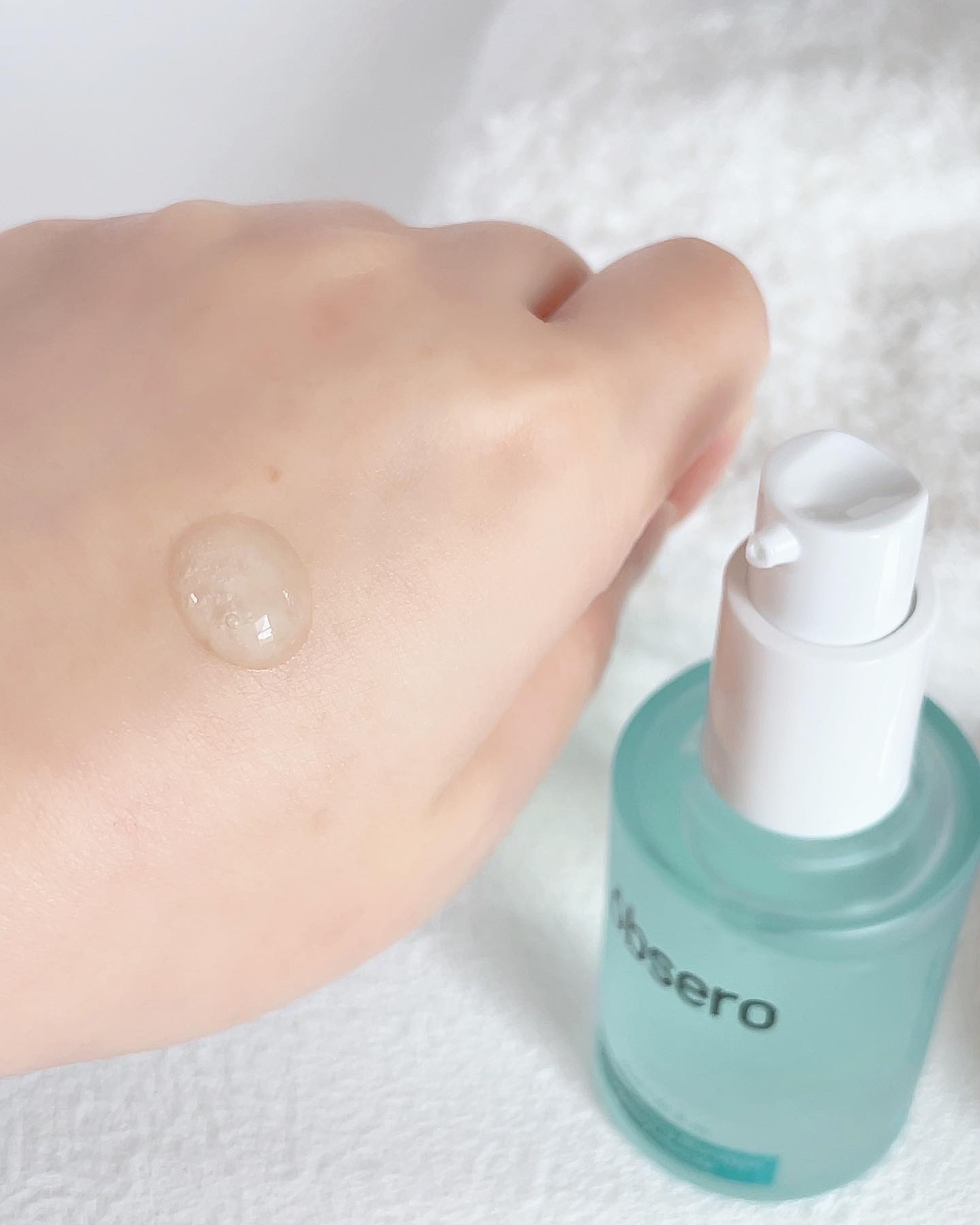 グリーンカーミングブルーレーションクリーンアンプル/obsero/美容液を使ったクチコミ（3枚目）