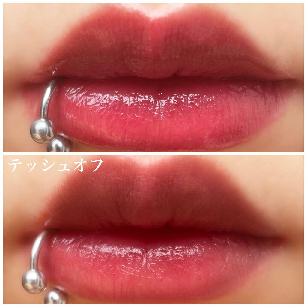 ジューシーリップティント/キャンメイク/口紅を使ったクチコミ（2枚目）