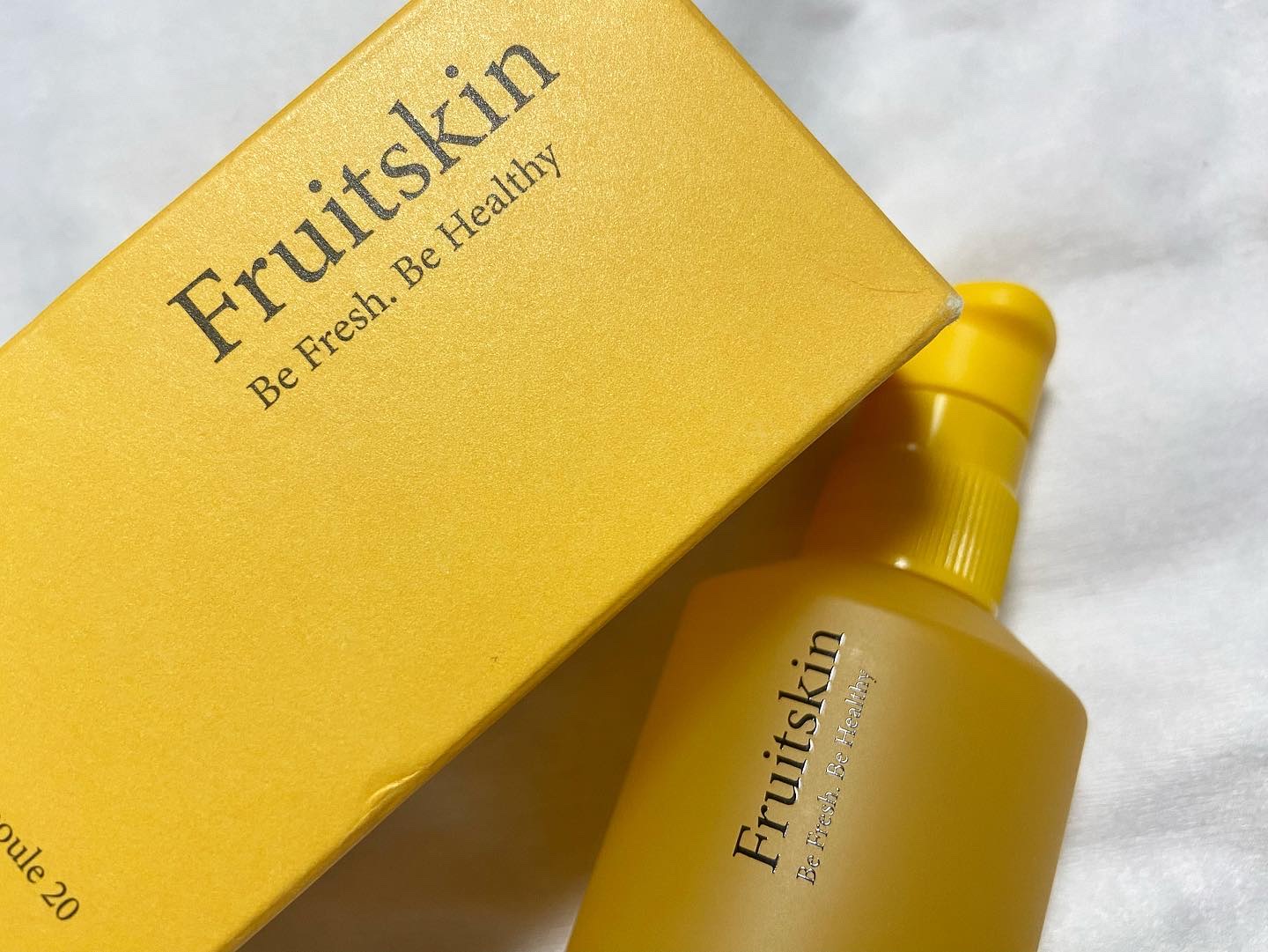 パンテノールアンプル20/fruitskin/美容液を使ったクチコミ（1枚目）