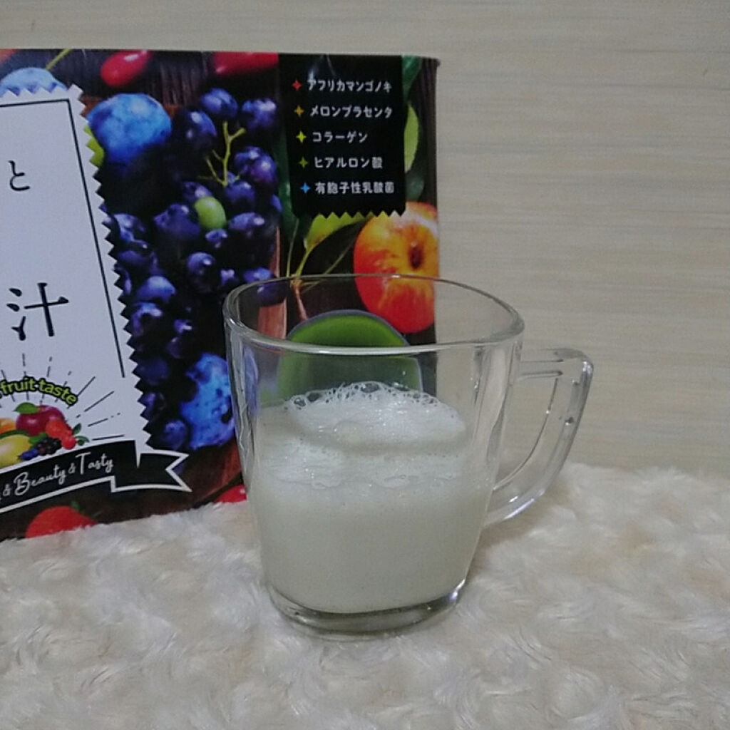 フルーツと野菜のおいしい青汁/Re:Fata/青汁を使ったクチコミ（3枚目）