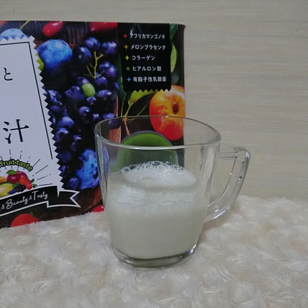 フルーツと野菜のおいしい青汁/Re:Fata/青汁を使ったクチコミ(2枚目)