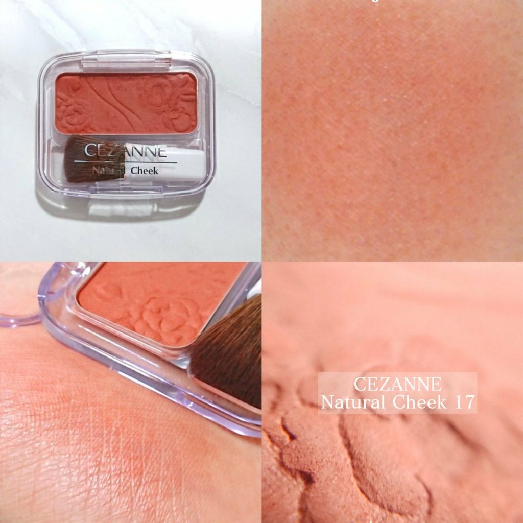 ナチュラル チークN/CEZANNE/パウダーチークを使ったクチコミ（1枚目）