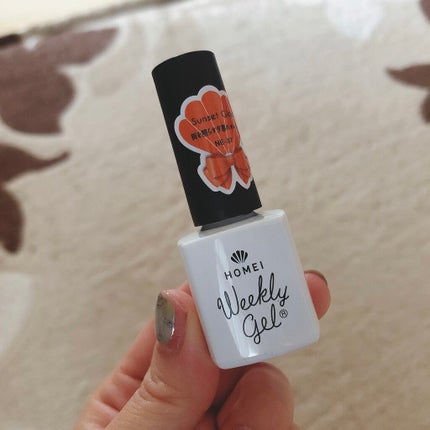 ウィークリージェル/HOMEI/ジェルネイルを使ったクチコミ(2枚目)