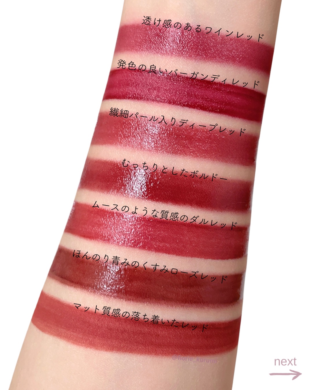 CHANEL・SUQQU・KATE・DECORTÉ・Ririmewの口紅・グロス・リップ