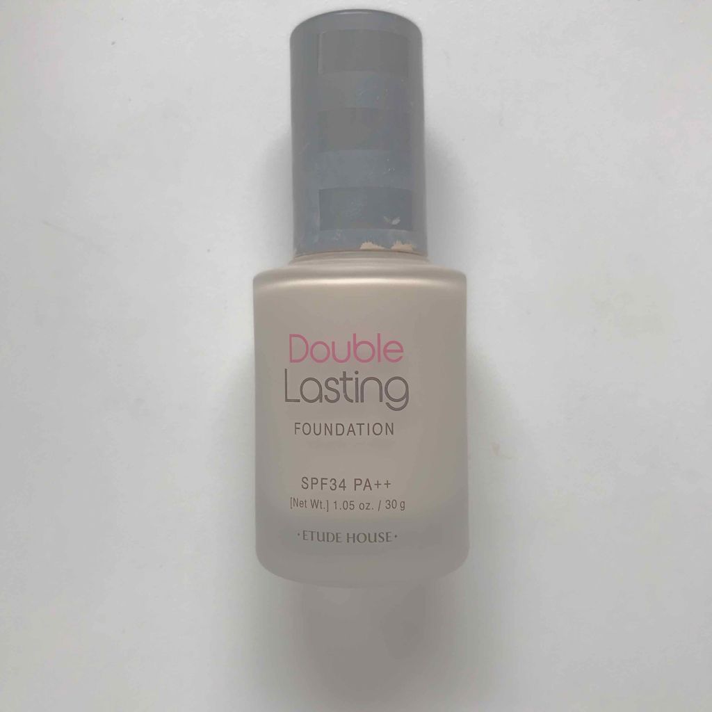 ダブルラスティング ファンデーション/ETUDE/リキッドファンデーションを使ったクチコミ（1枚目）