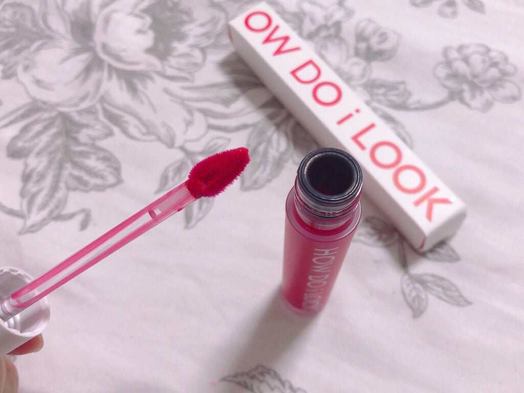 エマルジョンリップティント/HOWDOiLOOK/リップティントを使ったクチコミ(2枚目)