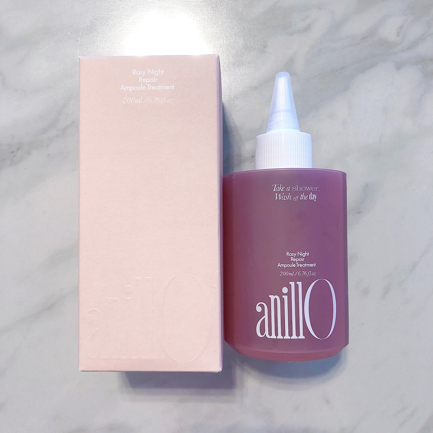 ロージーナイトリペアシャンプー/アンプルトリートメント/ANILLO/市販シャンプーを使ったクチコミ(1枚目)