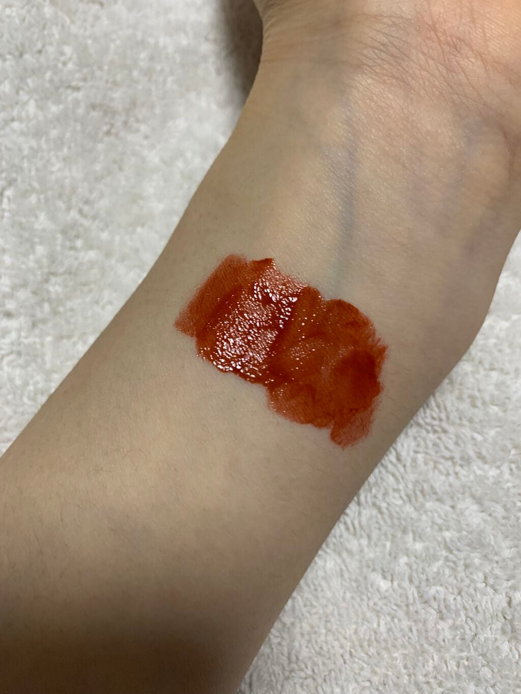 ジューシーラスティングティント/rom&nd/リップティントを使ったクチコミ(2枚目)