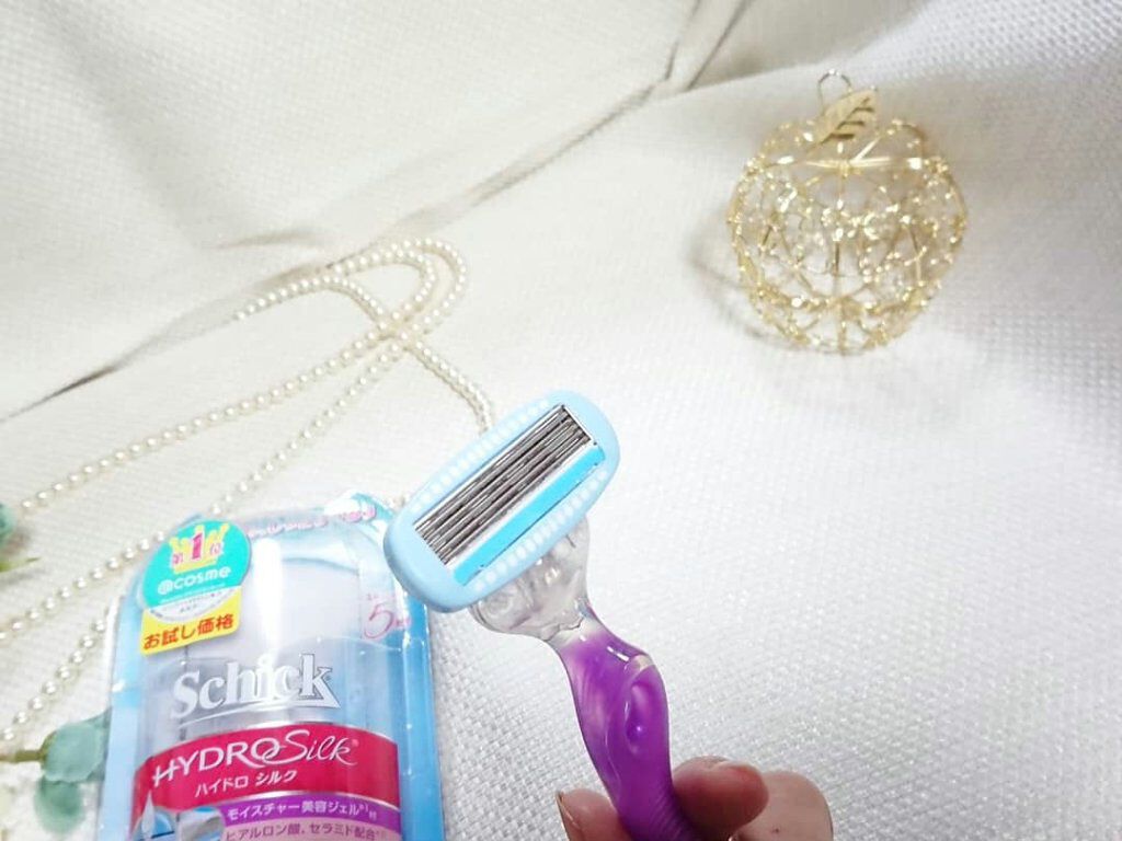 ハイドロシルク ホルダー (刃付き) お試し用/ハイドロシルク/シェーバーを使ったクチコミ(4枚目)