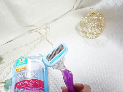 ハイドロシルク ホルダー (刃付き) お試し用/ハイドロシルク/シェーバーを使ったクチコミ(4枚目)