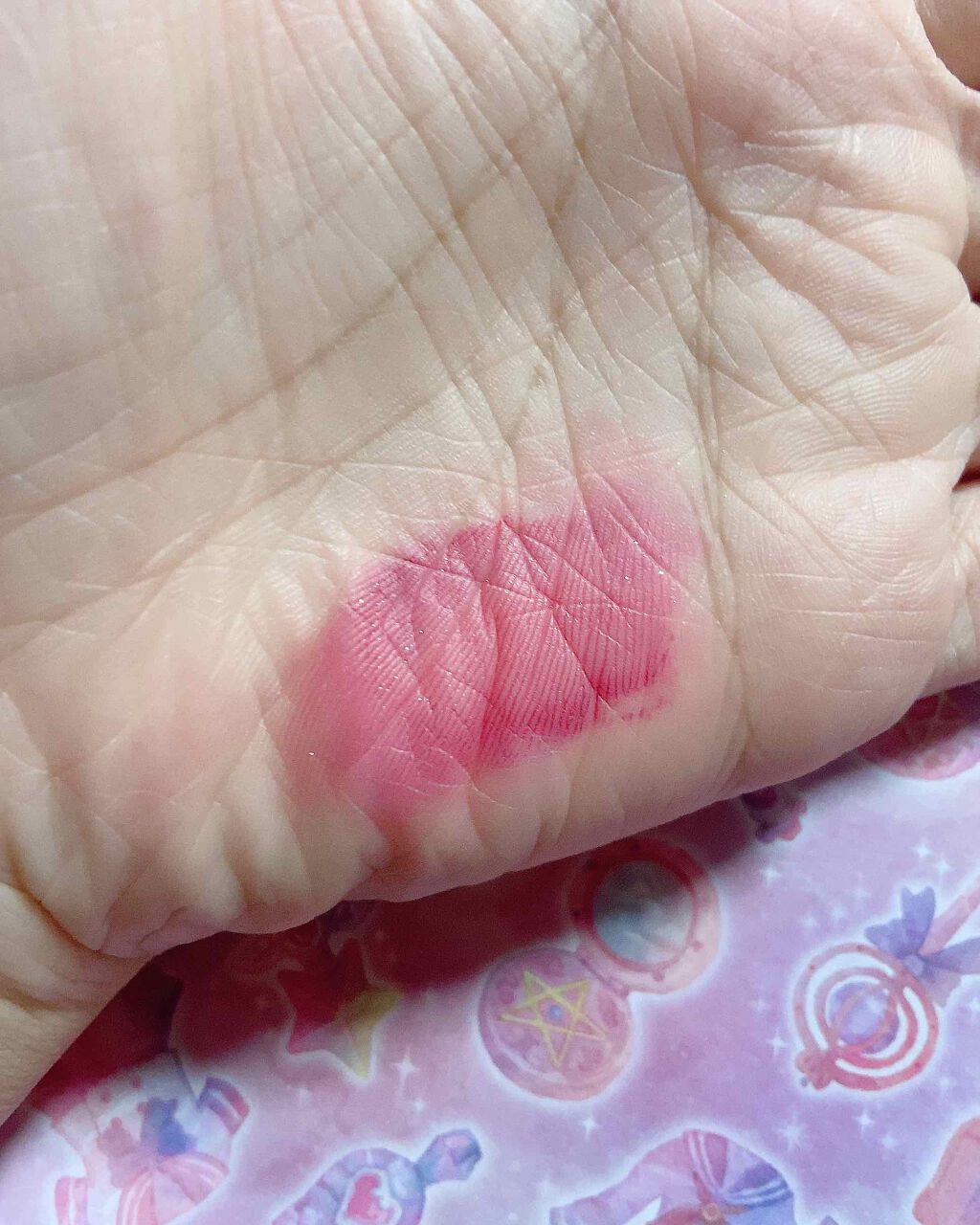 デア ティント グリッターバン/MISSHA/リップティントを使ったクチコミ（3枚目）