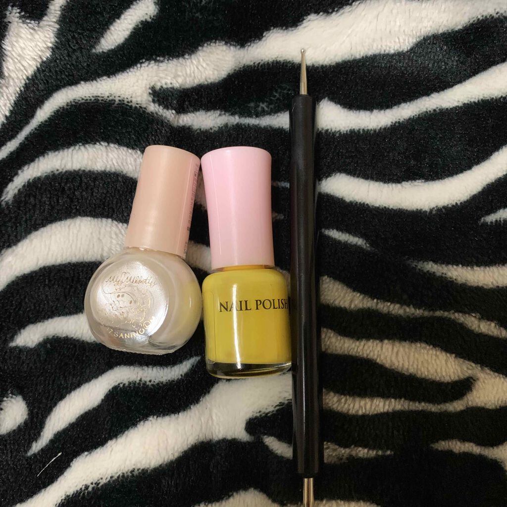 サンリオネイル/DAISO/マニキュアを使ったクチコミ(2枚目)