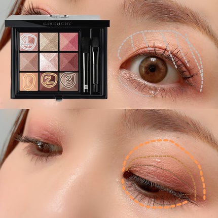ル・ヌフ・ジバンシイ/GIVENCHY/アイシャドウパレットを使ったクチコミ(2枚目)