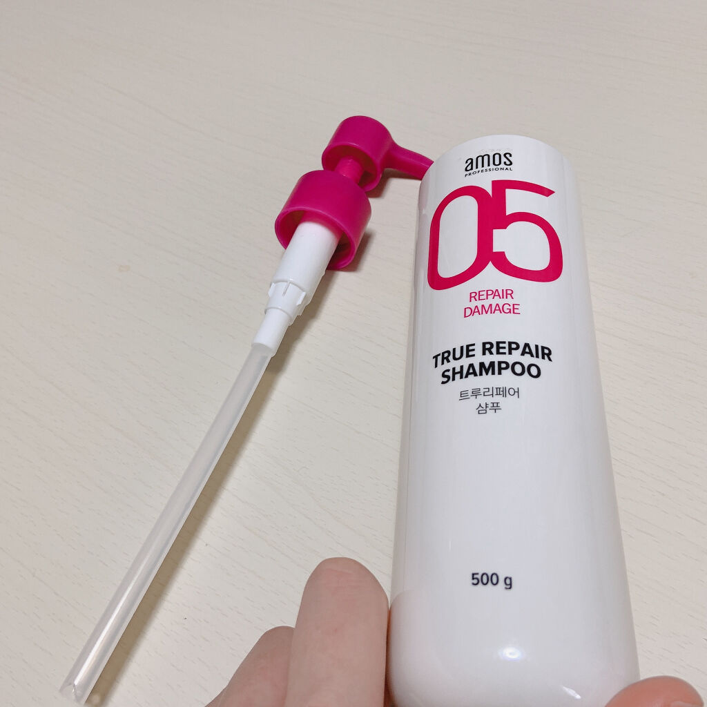トゥルーリペア　シャンプー/amos PROFESSIONAL/サロンシャンプーを使ったクチコミ（1枚目）