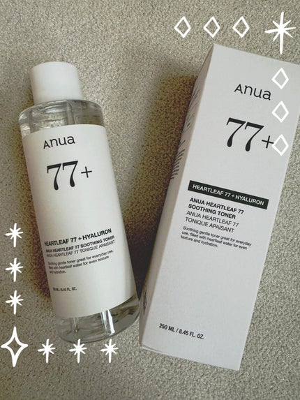 ドクダミ 77 スージングトナー/Anua/化粧水を使ったクチコミ(1枚目)