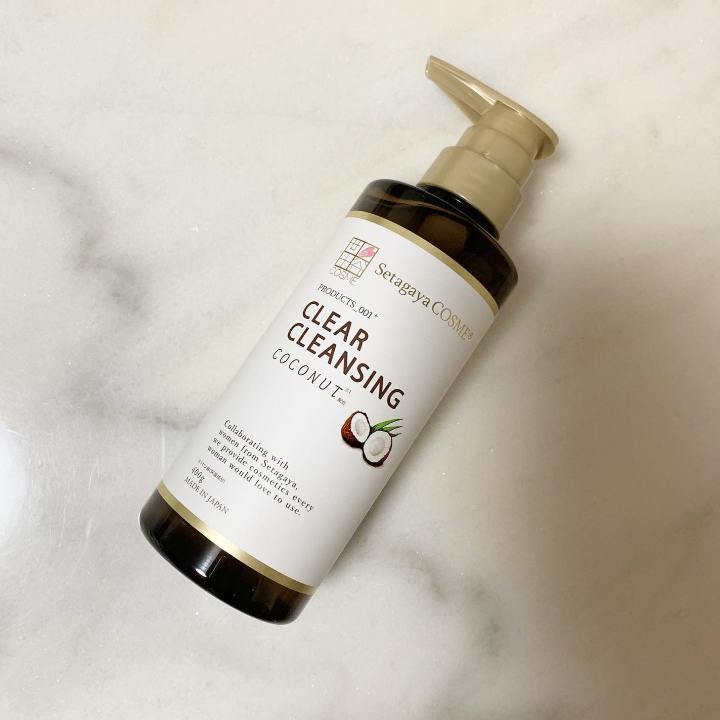 クリアクレンジング ココナッツ/世田谷コスメ/クレンジングジェルを使ったクチコミ(1枚目)