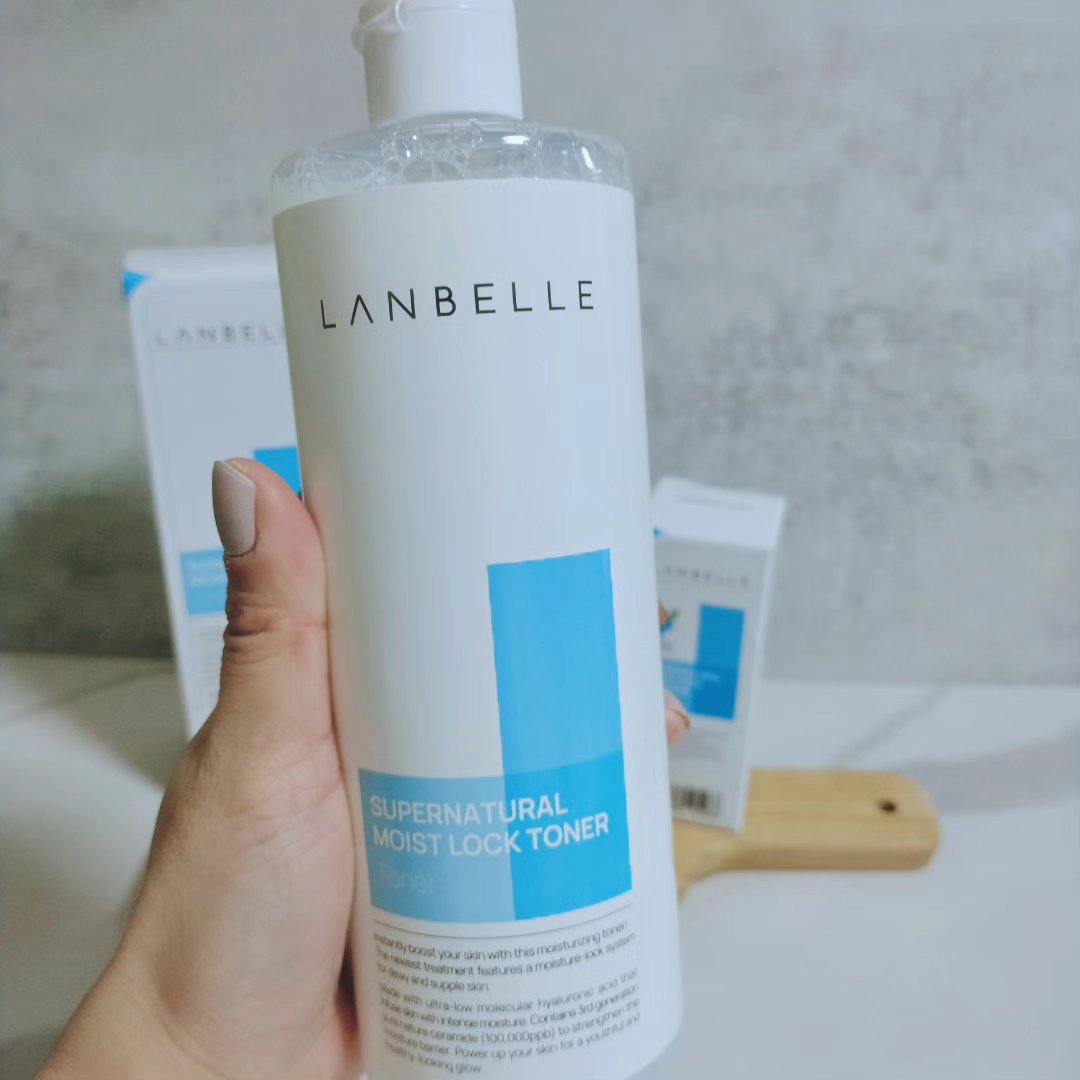スーパーナチュラルモイストロックトナー/LANBELLE/化粧水を使ったクチコミ（2枚目）
