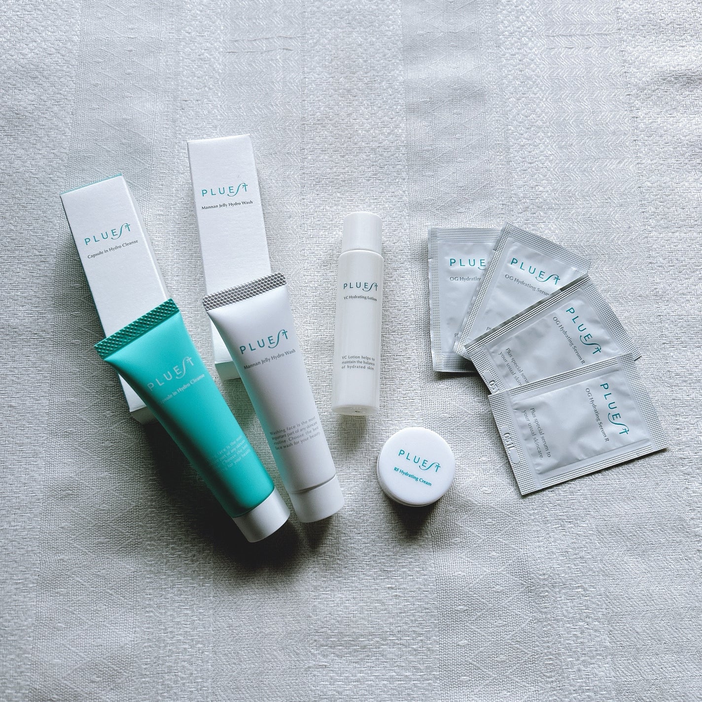 集中トライアル 5点セット/PLUEST/スキンケアキットを使ったクチコミ(2枚目)