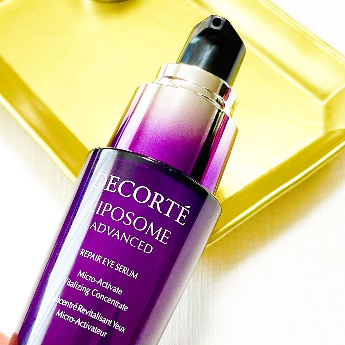 リポソーム アドバンスト　リペアアイセラム/DECORTÉ/アイケア・アイクリームを使ったクチコミ（3枚目）