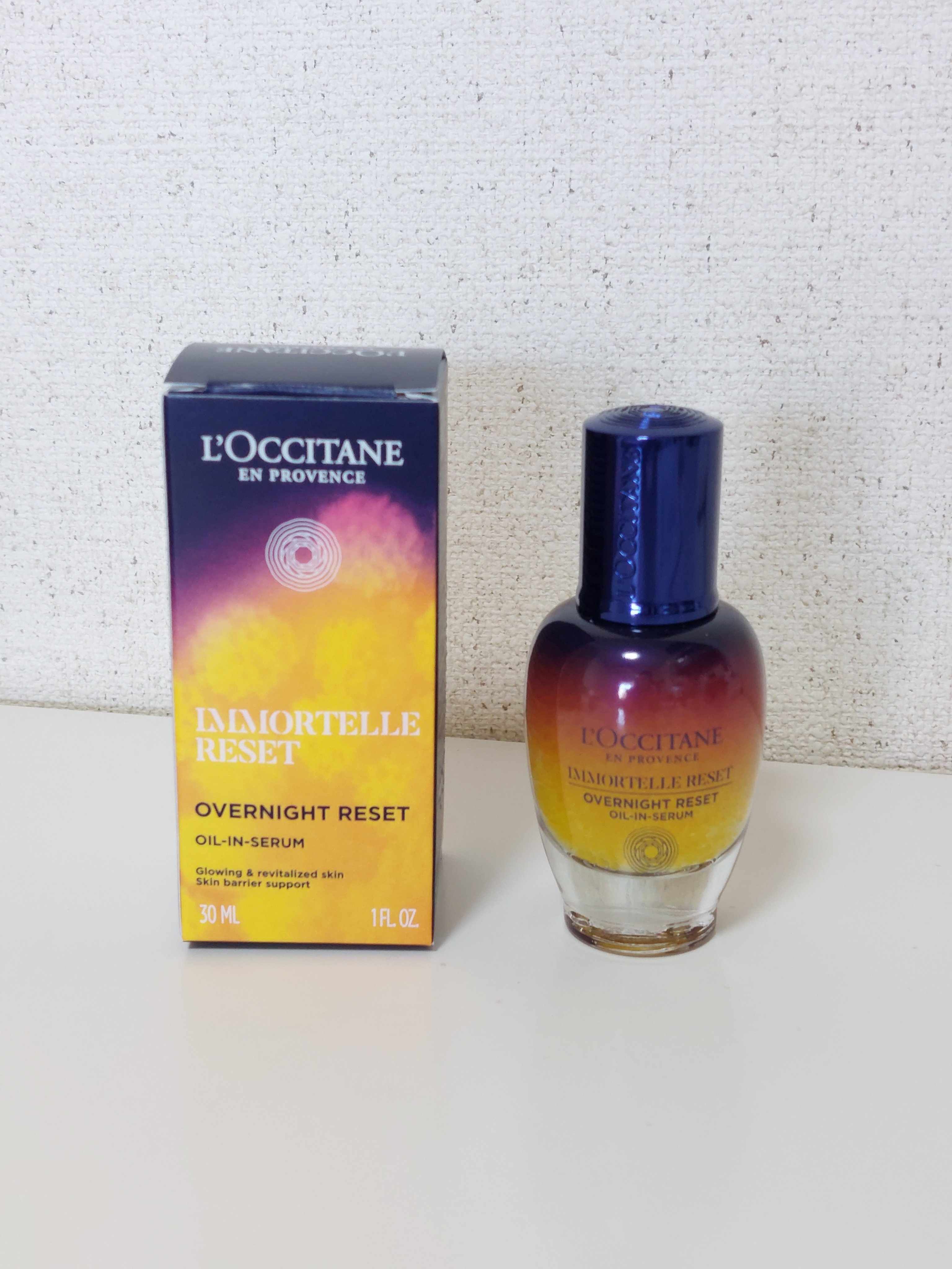 イモーテル オーバーナイトリセットセラム/L'OCCITANE/美容液を使ったクチコミ（1枚目）