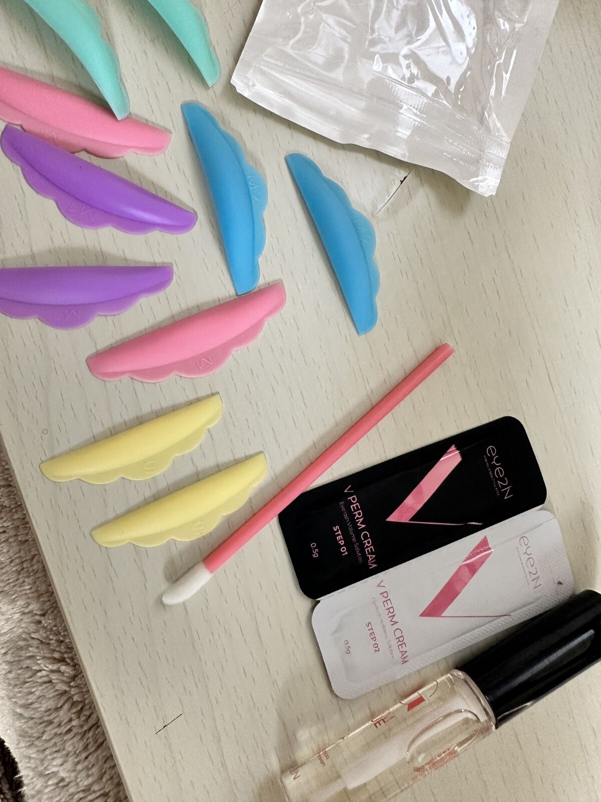 self eyelash perm kit/Qoo10/その他キットセットを使ったクチコミ（2枚目）