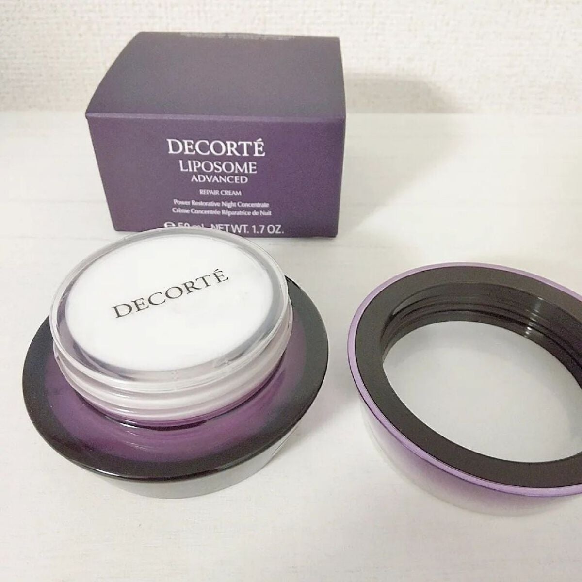 リポソーム アドバンスト リペアクリーム/DECORTÉ/フェイスクリームを使ったクチコミ(2枚目)