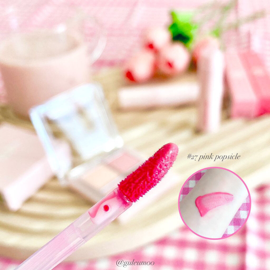 ジューシーラスティングティント/rom&nd/リップティントを使ったクチコミ（3枚目）