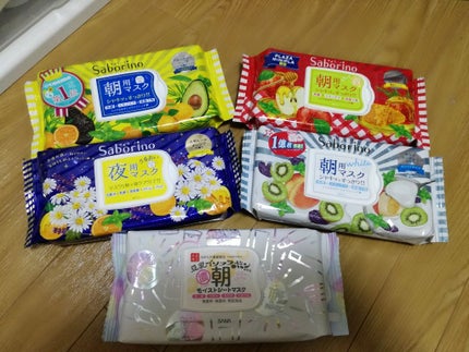 目ざまシート 豊潤果実の濃密タイプ/サボリーノ/シートマスク・パックを使ったクチコミ(1枚目)