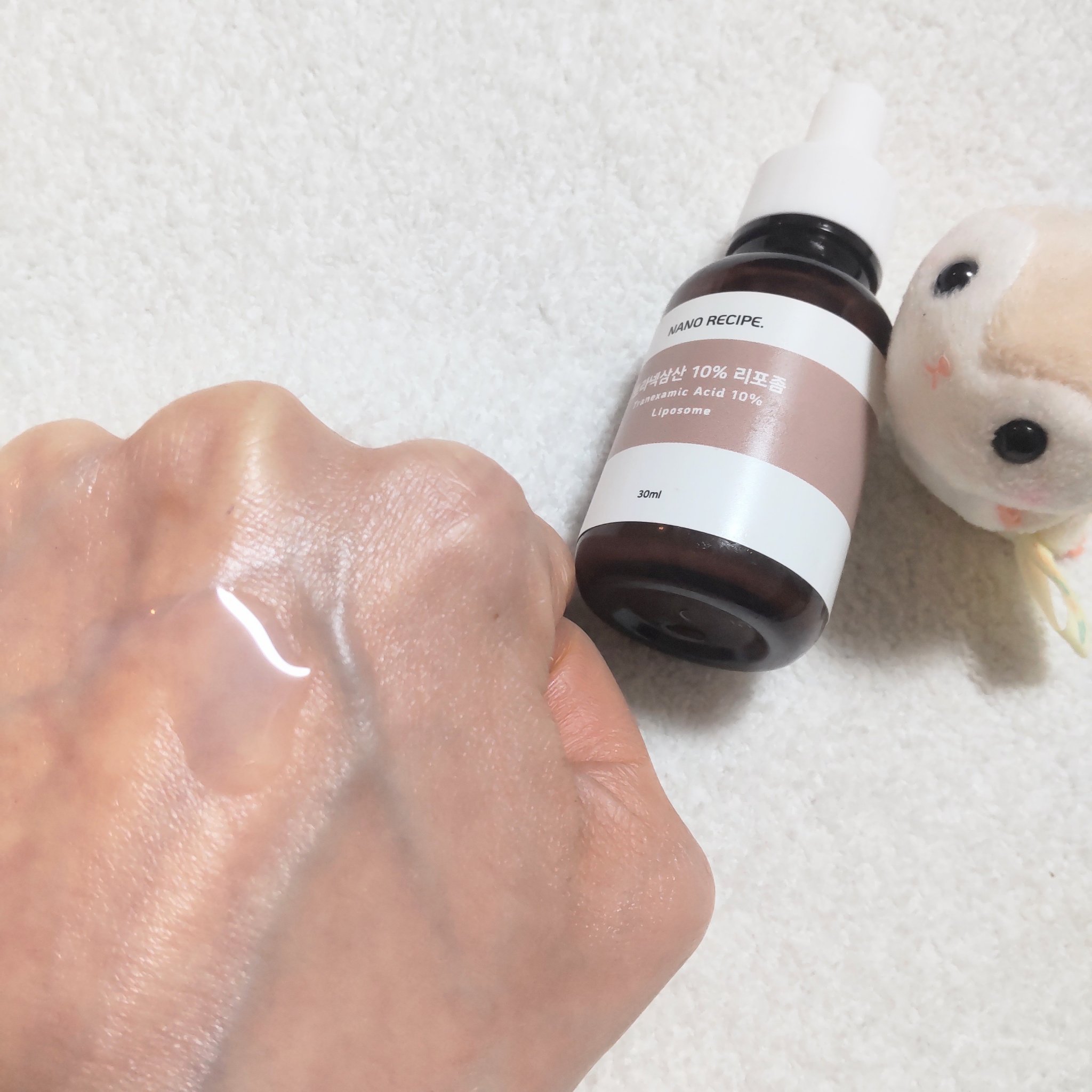 トラネキサム酸 10%/NANO RECIPE./美容液を使ったクチコミ（3枚目）