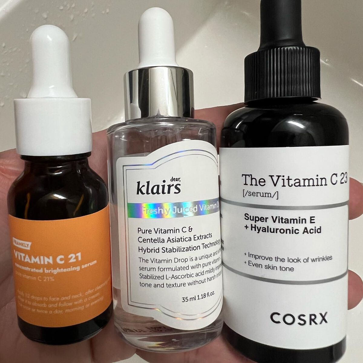 ビタミンC21セラム/Frankly/美容液を使ったクチコミ(5枚目)