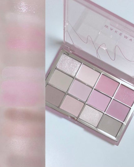 ソフトブラーリングアイパレット/wakemake/アイシャドウパレットを使ったクチコミ(2枚目)