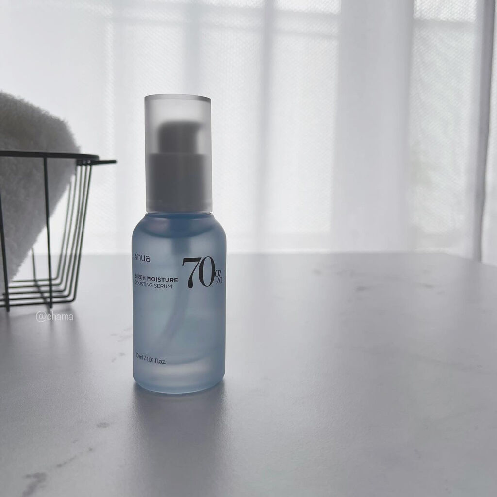 シラカバ70％水分ブースティングセラム/Anua/美容液を使ったクチコミ（2枚目）
