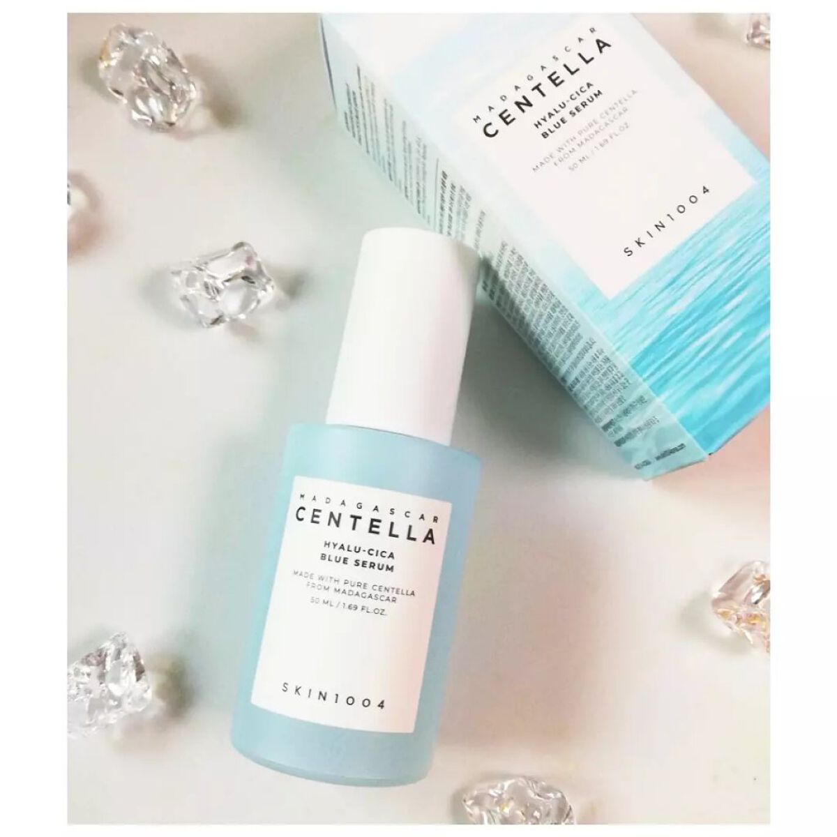 ヒアルーシカ ブルー セラム/SKIN1004/美容液を使ったクチコミ（1枚目）